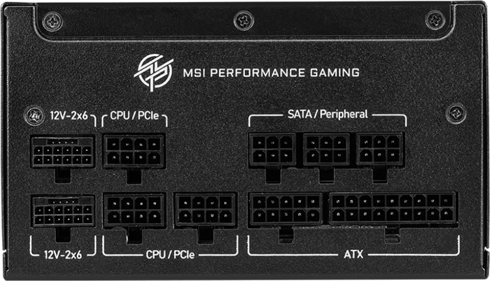 پاور 1250 وات MSI مدل MPG A1250GS PCIE5