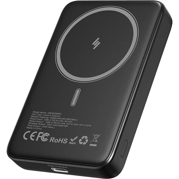پاور بانک وایرلس 10000 میلی آمپر ساعت ENERGIZER مدل QM10006PQ