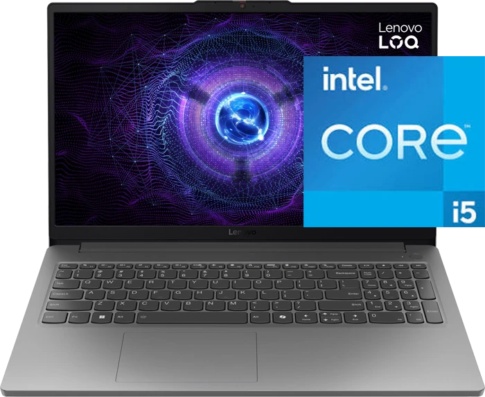 لپ تاپ گیمینگ 15.6 اینچ Lenovo مدل LOQ 15IAX9E-83LK006AIN (Core i5 12450HX-12GB-512GB SSD-RTX3050-FHD)
