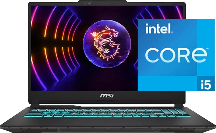 لپ تاپ گیمینگ 15.6 اینچ MSI مدل Cyborg 15 A13UCX (Core i5 13420H-16GB-500GB SSD-RTX2050-FHD-RGB-BAG)