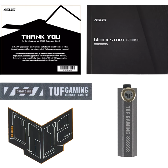 کارت گرافیک Asus مدل TUF Gaming Radeon RX 9070 XT OC Edition 16GB GDDR6