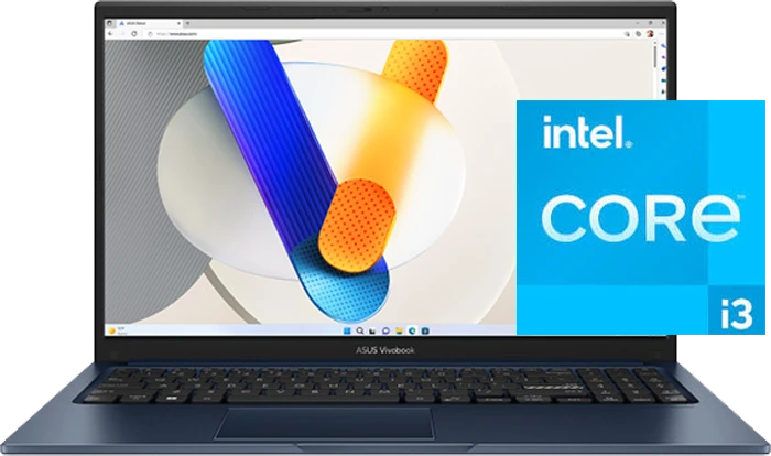 لپ تاپ 15.6 اینچ Asus مدل Vivobook 15 F1504VA-NJ827 (Core i3 1315U-8GB-512GB SSD-INTEL UHD GRAPHICS-FHD)
