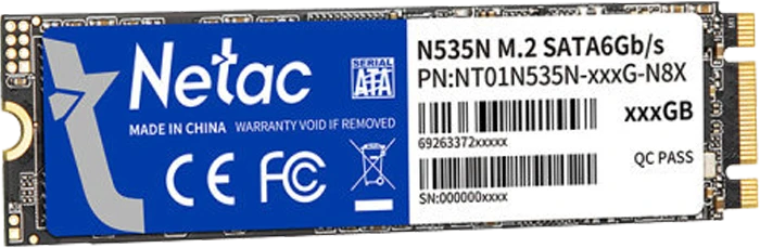 حافظه SSD اینترنال 512 گیگابایت NETAC مدل N535N