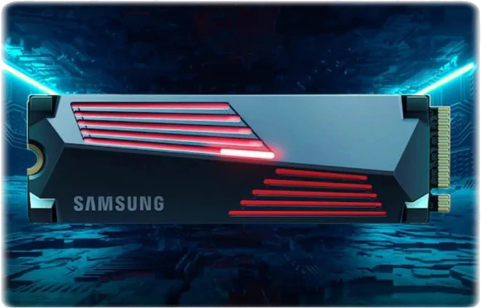 حافظه SSD اینترنال 1 ترابایت Samsung مدل 990PRO Heatsink