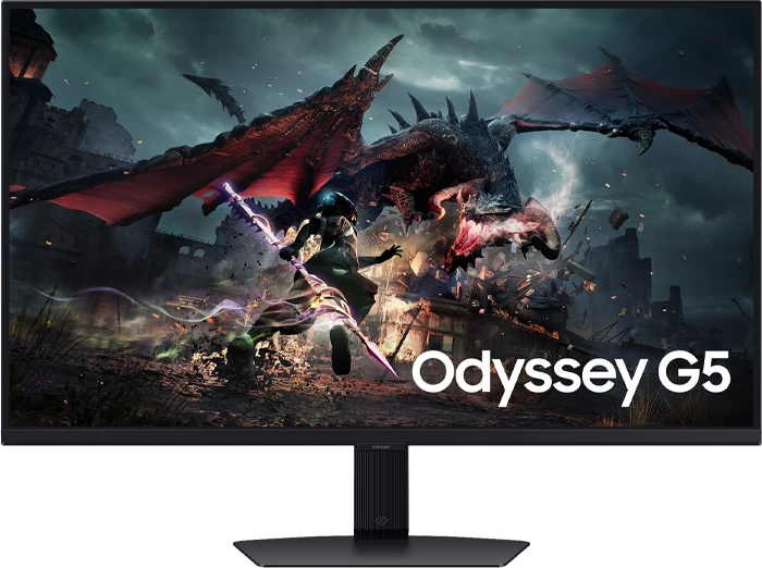 مانیتور Samsung مدل ODYSSEY G5 S32DG502EMXUE BLACK