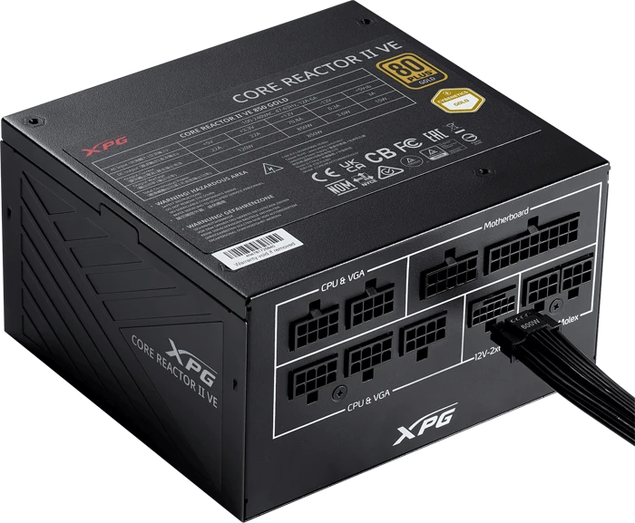 پاور 850 وات ADATA مدل XPG CORE REACTOR II VE 850G-BKCEU