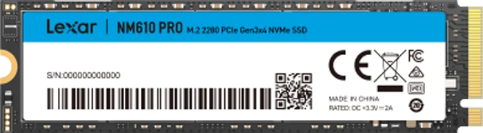 حافظه SSD اینترنال 1 ترابایت Lexar مدل NM610 PRO