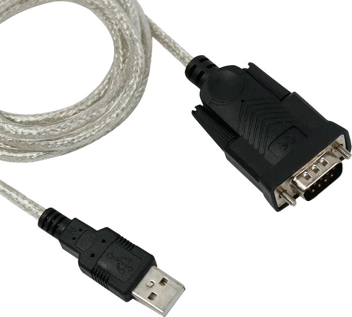 کابل تبدیل 1.5 متری USB به RS-232 برند کی نت