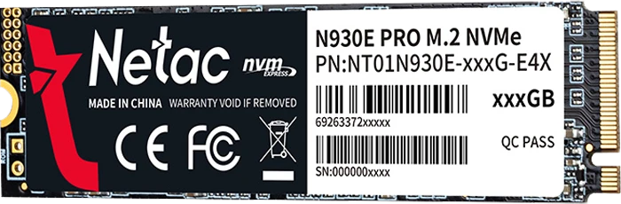 حافظه SSD اینترنال 256 گیگابایت Netac مدل N930E PRO