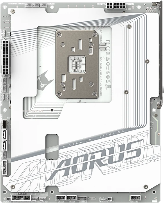 مادربرد GIGABYTE مدل X870 AORUS STEALTH ICE