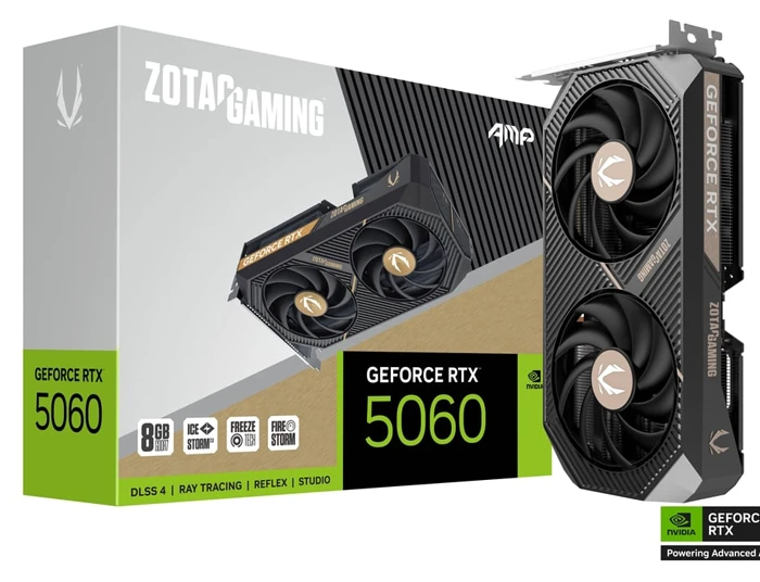 کارت گرافیک گیمینگ ZOTAC مدل GAMING GeForce RTX 5060 AMP