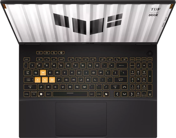 لپ تاپ گیمینگ ۱۶ اینچ Asus مدل TUF GAMING F16 FX608JMR (Core i7 14650HX-32GB-1TB SSD-RTX 5060-WUXGA-RGB Backlit)