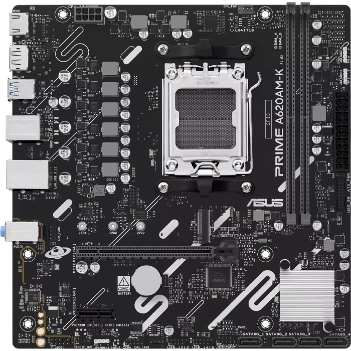مادربرد ASUS مدل PRIME A620AM-K DDR5