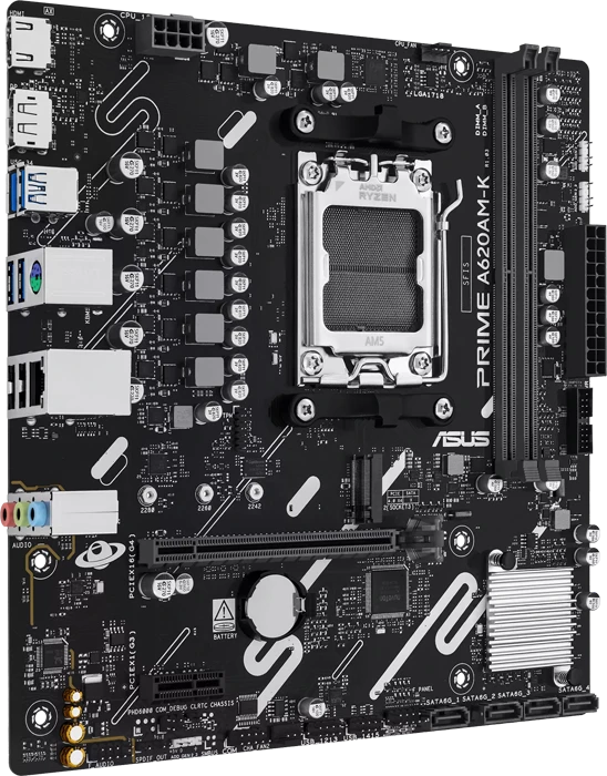 مادربرد ASUS مدل PRIME A620AM-K DDR5