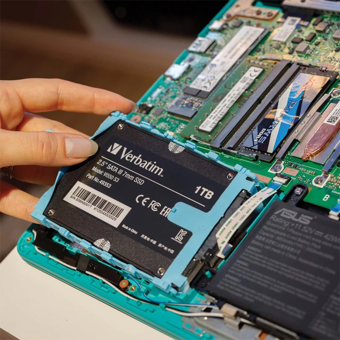 حافظه SSD اینترنال 1 ترابایت VERBATIM مدل Vi550 S3