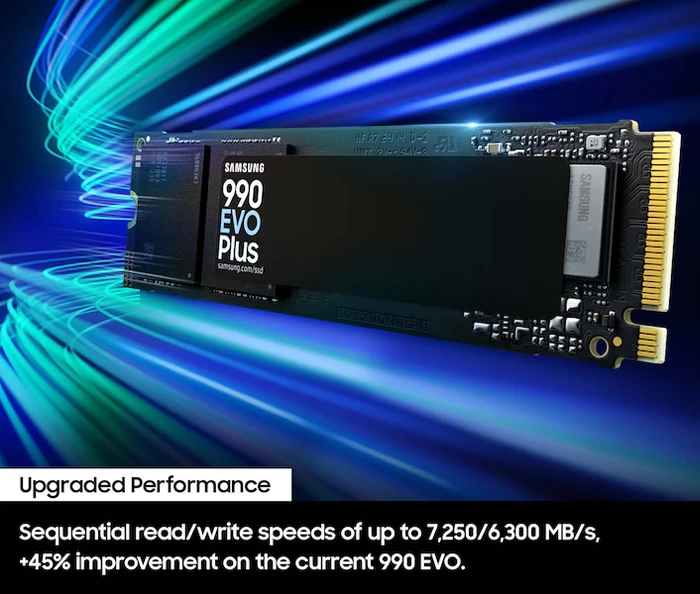 حافظه SSD اینترنال 1 ترابایت Samsung مدل 990 EVO Plus M.2