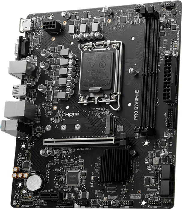 مادربرد MSI مدل PRO B760M-E DDR5