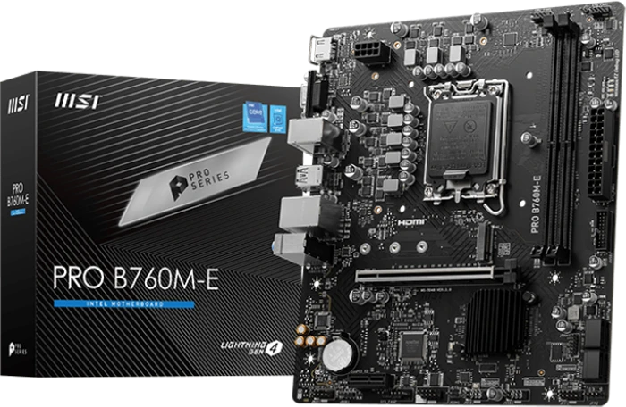 مادربرد MSI مدل PRO B760M-E DDR5