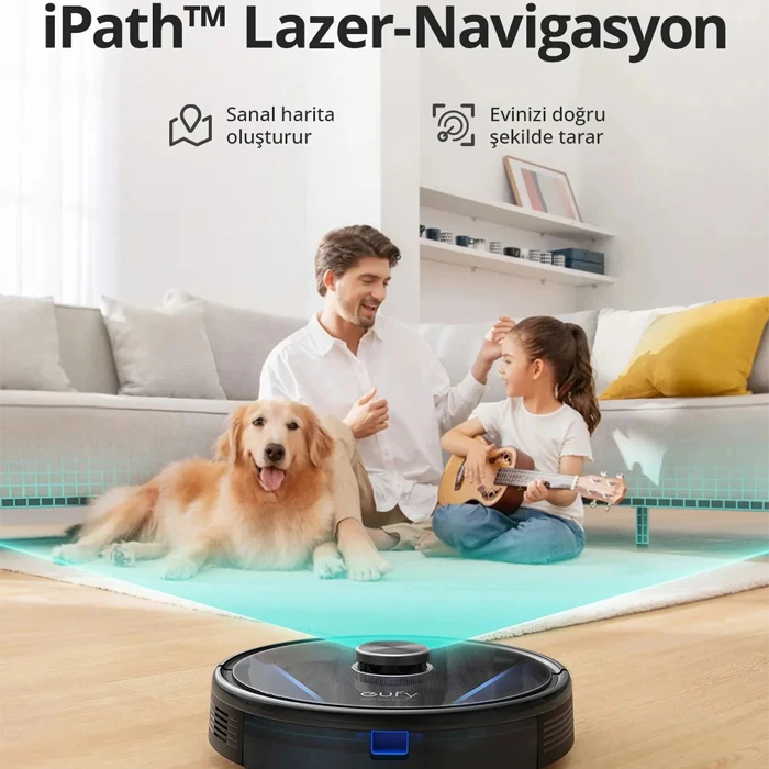 جاروبرقی رباتیک Eufy مدل RoboVac L35 Hybrid+ T2182