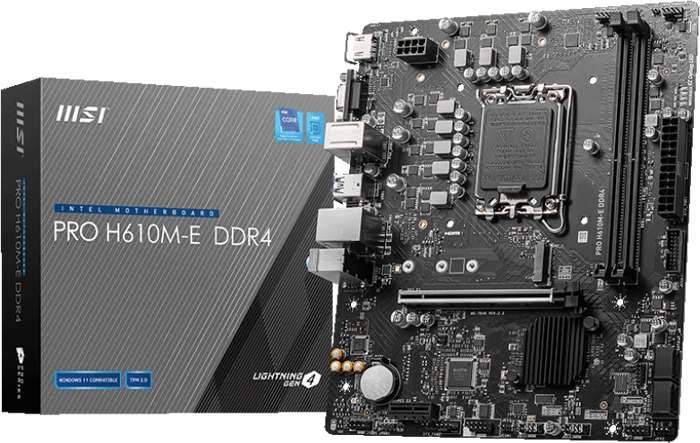 مادربرد MSI مدل PRO H610M-E DDR4
