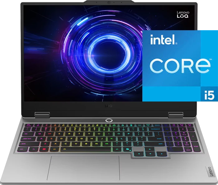 لپ تاپ گیمینگ 15.6 اینچ Lenovo مدل LOQ 15IRX10-83JE002KUS (Core i5 13450HX-16GB-512GB SSD-RTX5050-FHD)