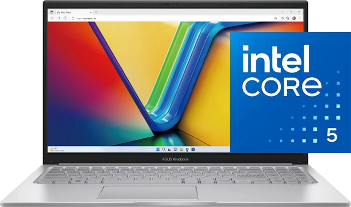 لپ تاپ 15.6 اینچ ASUS مدل VivoBook 15 F1504VAP-WH56 (Core 5 120U-16GB-512GB SSD-Intel Graphics-FHD)