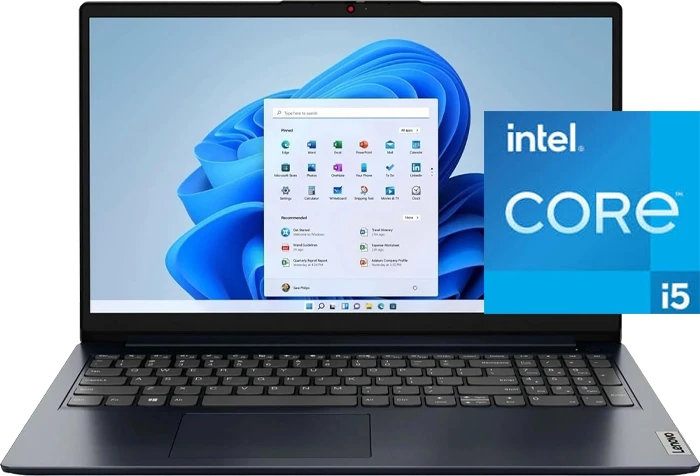لپ تاپ 15.6 اینچ Lenovo مدل IdeaPad 1 15IRU7-83B40006US (Core i5 1335U-8GB-256GB SSD-Intel UHD-FHD)