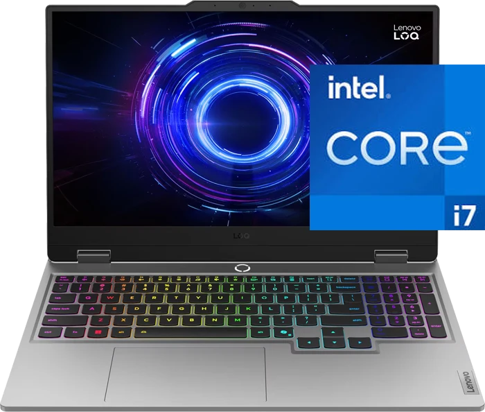 لپ تاپ گیمینگ 15.6 اینچ Lenovo مدل LOQ 15IRX10-83JE00H3AX (Core i7 14700HX-24GB-512GB SSD-RTX5050-FHD-Backlit)