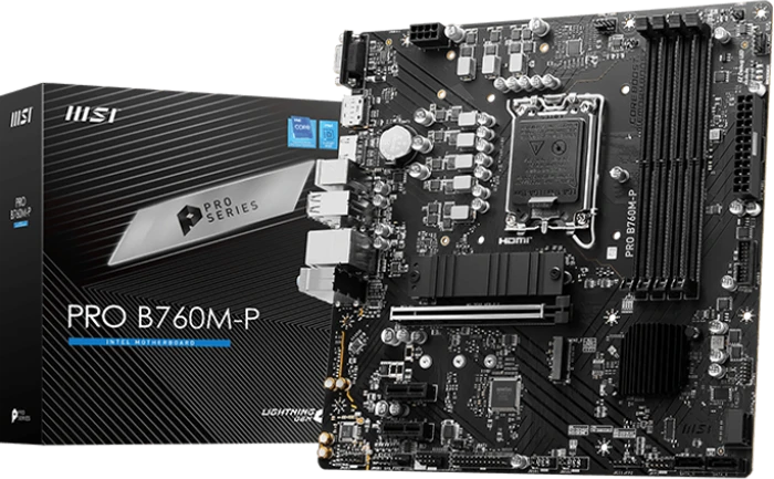 مادربرد MSI مدل PRO B760M-P DDR5