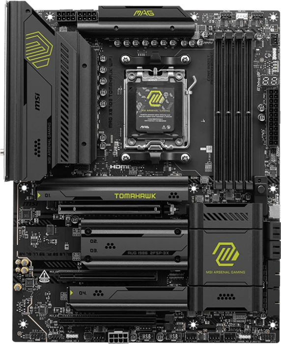 مادربرد MSI مدل MAG X870E TOMAHAWK WIFI