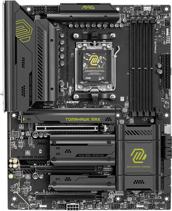 مادربرد MSI مدل MAG B850 TOMAHAWK MAX WIFI
