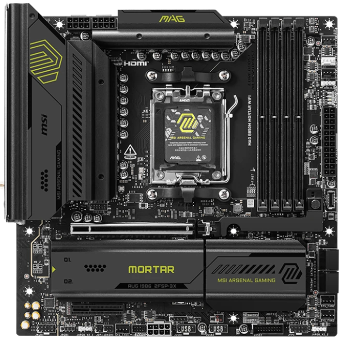 مادربرد MSI مدل MAG B850M MORTAR WIFI