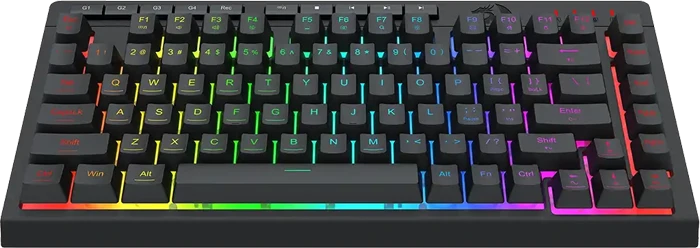 کیبورد گیمینگ بی سیم Redragon مدل CRESCENT K524 Pro RGB