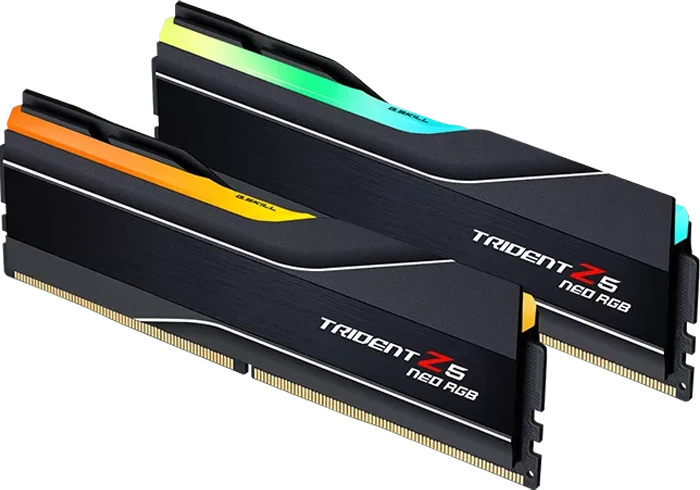 رم کامپیوتر 32 گیگابایت (16GB*2) G.SKILL مدل Trident Z5 Neo RGB DDR5 6000MHz CL30