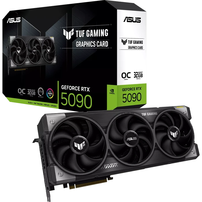 کارت گرافیک Asus مدل TUF Gaming GeForce RTX 5090 32GB GDDR7 OC Edition