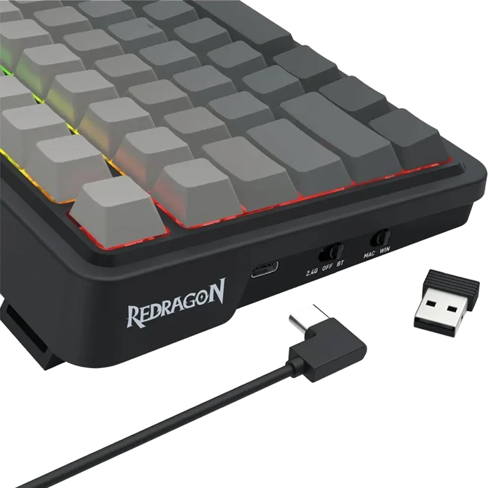 کیبورد مکانیکال گیمینگ بی سیم Redragon مدل EISA K686 SP PRO