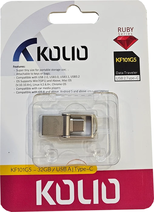 فلش مموری 32 گیگابایت Kolio مدل KF101G5