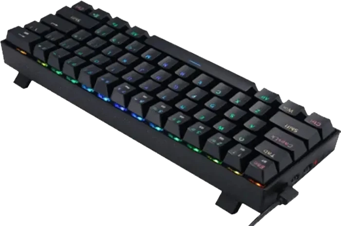 کیبورد مکانیکال گیمینگ بی سیم Redragon مدل Draconic Elite K530RGB-PRO با سوییچ آبی
