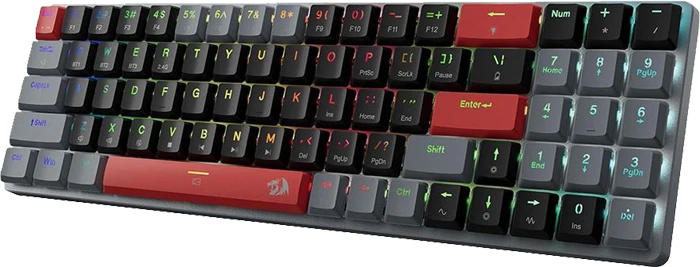 کیبورد مکانیکال گیمینگ بی سیم Redragon مدل ASHE PRO K626RBG