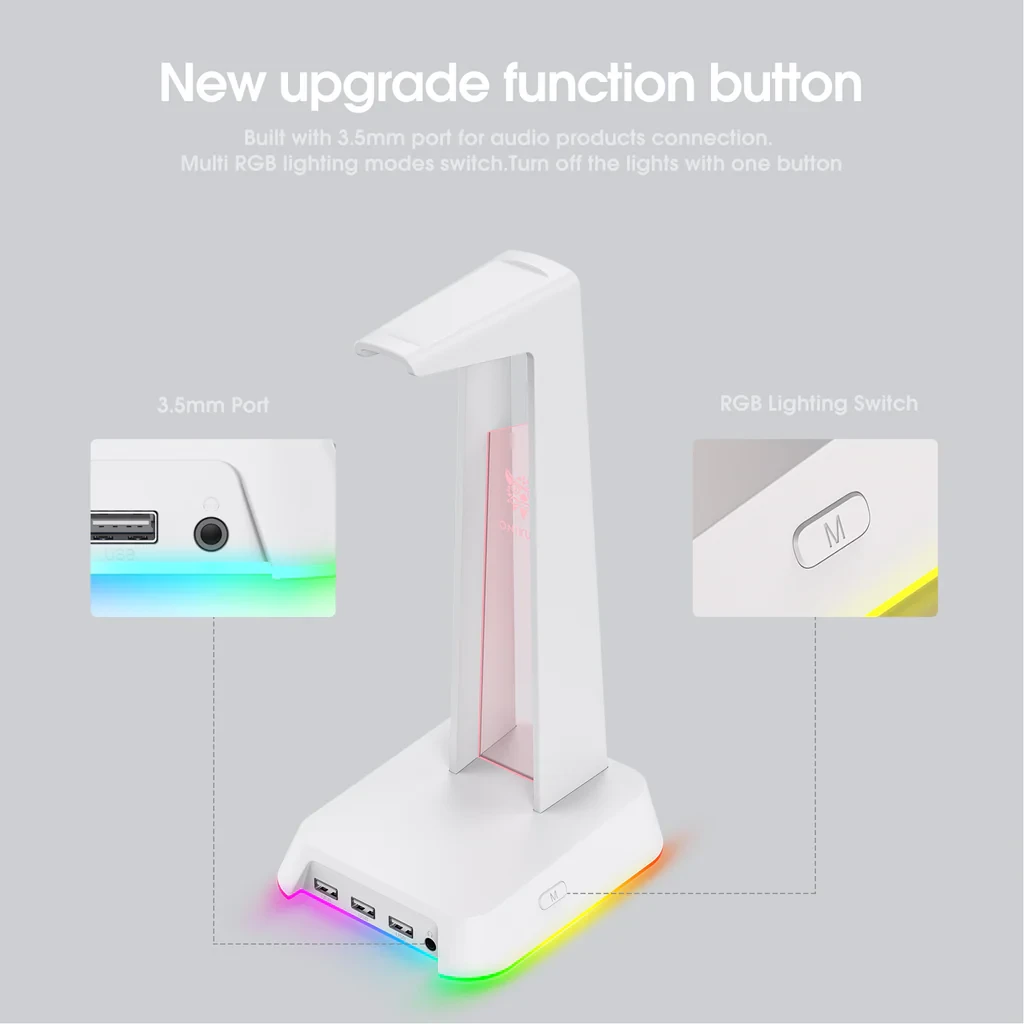 پایه هدست Onikuma مدل ST2 RGB