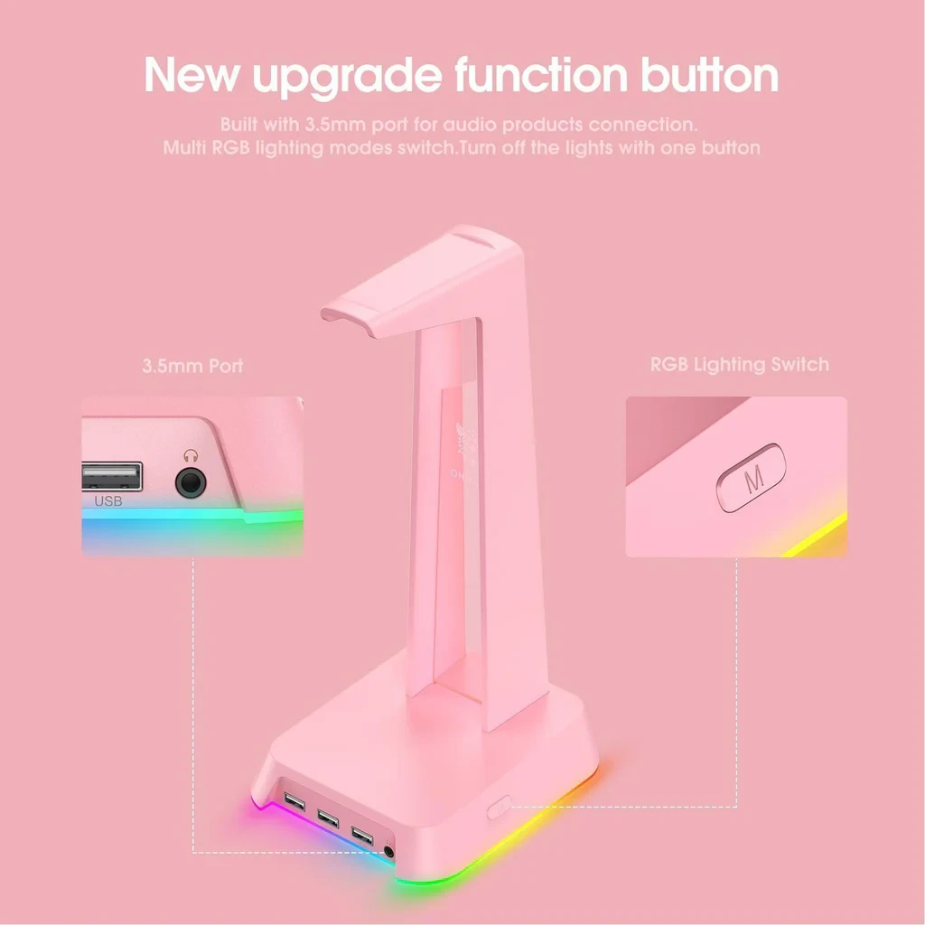 پایه هدست Onikuma مدل ST2 RGB