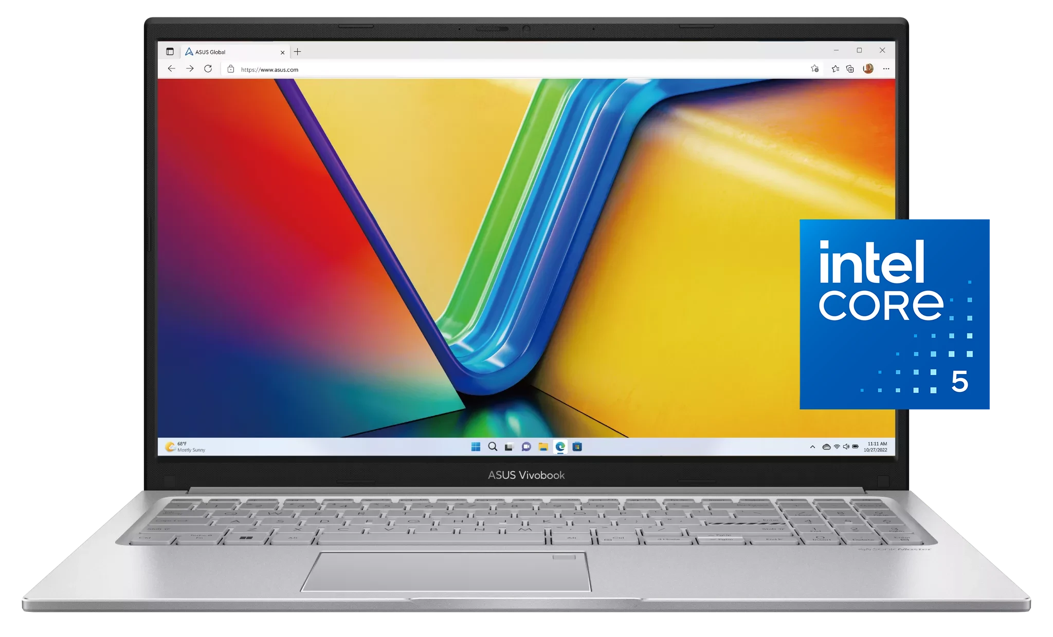لپ تاپ 15.6 اینچ ASUS مدل Vivobook 15 R1504VA-NJ166 (Core 5 120U-8GB-512GB SSD-Intel UHD-FHD)