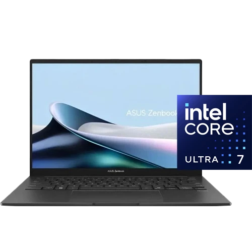 لپ تاپ ۱۴ اینچ Asus مدل Zenbook 14 UX3405CA-U7512 (Core Ultra 7 255H-16GB-512GB SSD-Intel Arc-WUXGA-Backlit)‌