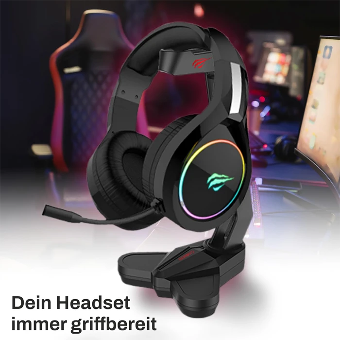 پایه نگهدارنده هدست HAVIT مدل HVHS-HY505-BK‌