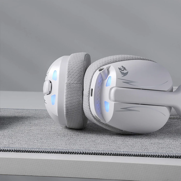 هدست بی سیم گیمینگ Redragon مدل Skuld H878‌