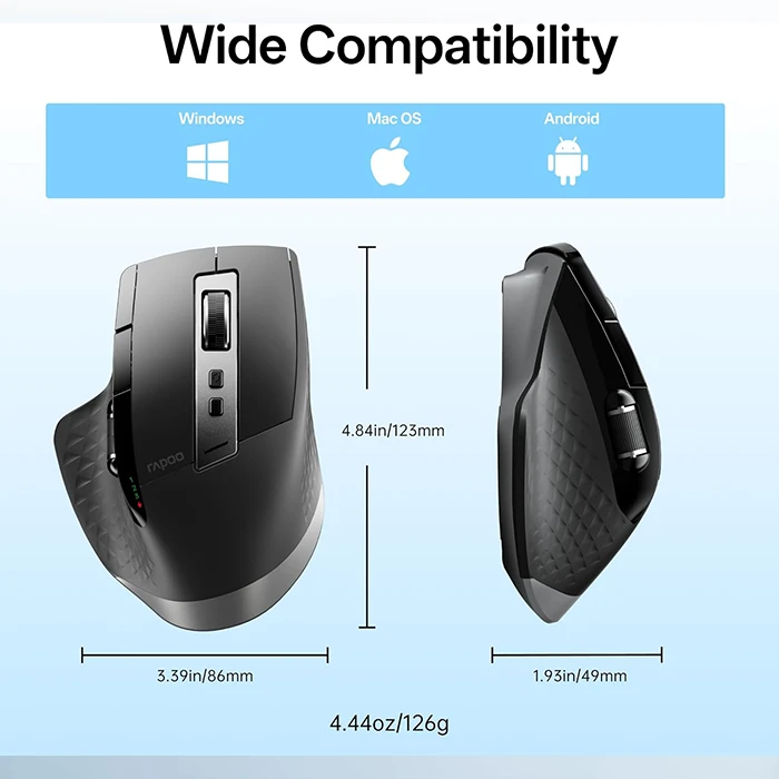 موس بی سیم Rapoo مدل MT750 Plus‌