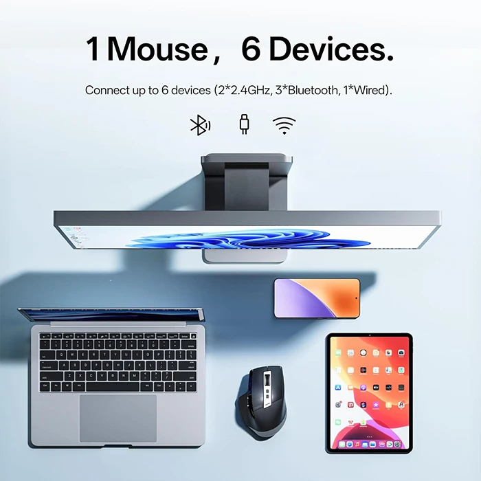 موس بی سیم Rapoo مدل MT750 Plus‌