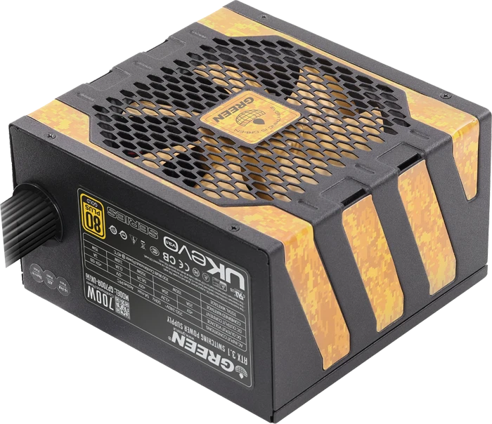 پاور 700 وات Green مدل GP700A-UK EVO V3.1 80Plus Gold