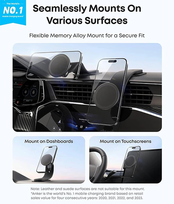 نگهدارنده موبایل Anker مدل Nano MagGo A9110