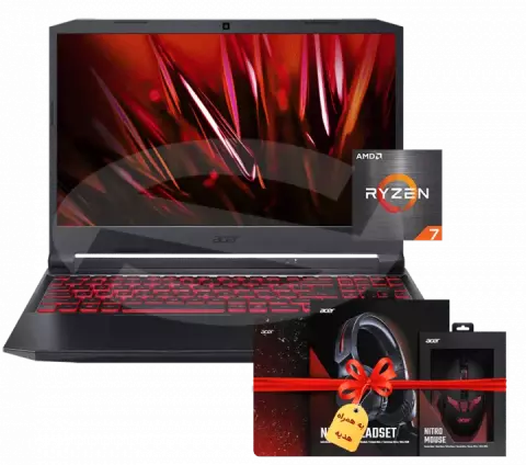لپ تاپ گیمینگ 15.6 اینچ Acer مدل Nitro 5AN515-45-R9ZH